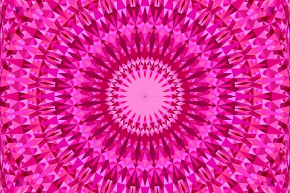 Download Pink Seamless Mosaic Mandala Pattern - Mosaic mandala Collection