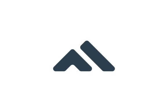Download Intial F Mountain Logo Template Vector - Template Collection