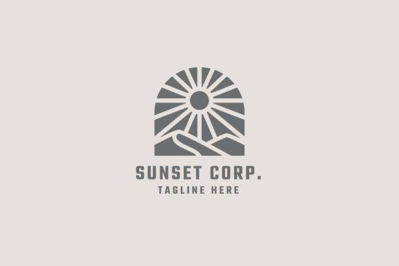 Download Sunset Corp. Pro Logo Templates - Template Collection