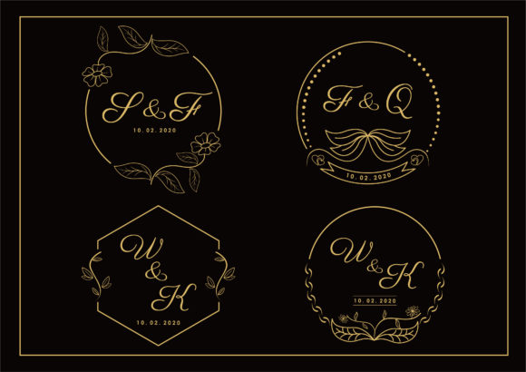 Download Wedding Monogram Template - Template Collection