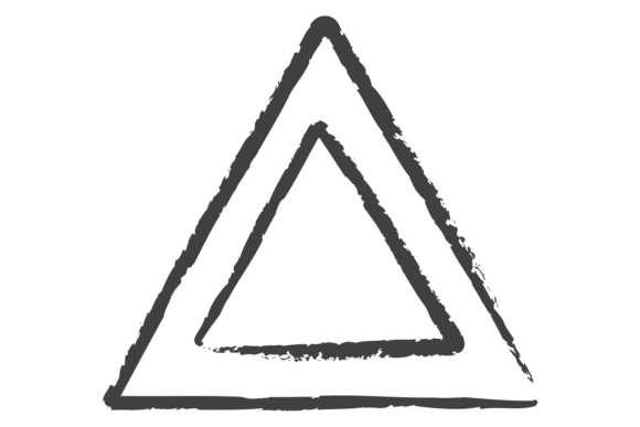 Download Triangle Post Stamp Template. Grunge Bla - Template Collection
