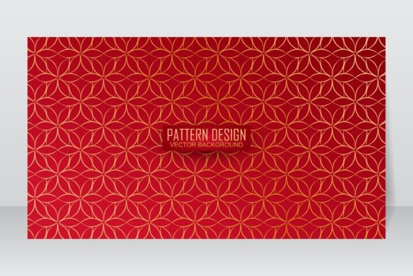 Download Abstract Background with Oriental Design - Round Collection