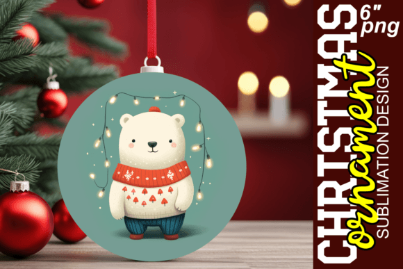 Download Holiday Cheer Teddy Ornament Graphic - Graphic Collection