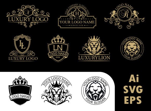 Download Luxurious Logo Templates,Luxury Logos - Template Collection