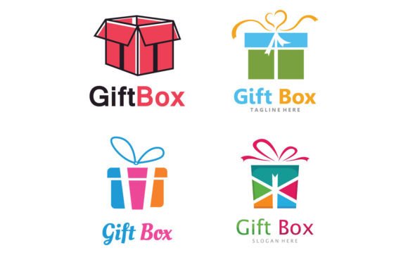 Download Vector Gift Box Logo Template - Template Collection