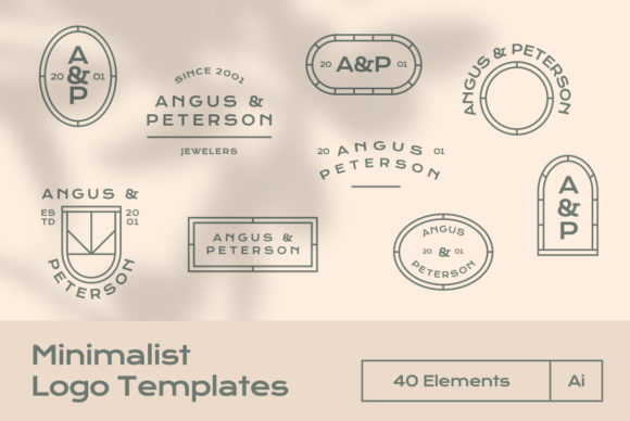 Download Minimalist Logo Templates - Template Collection