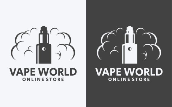Download Vape or E-Cigarette Logo Template - Template Collection