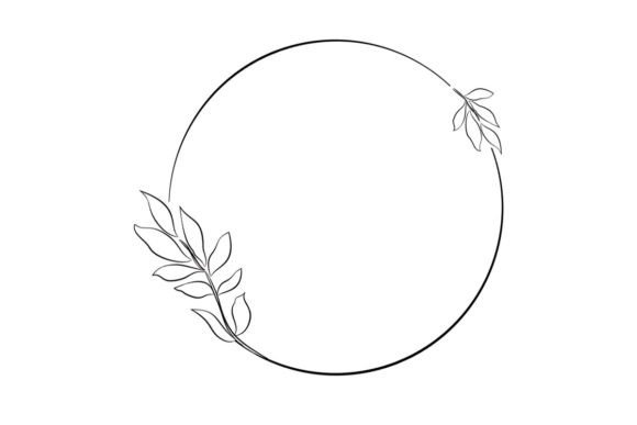 Download Circular Frame Round .shape - Round Collection