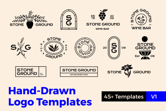 Download Hand Drawn Logo Templates - Template Collection