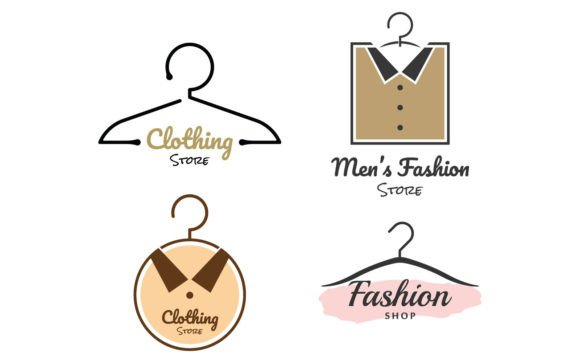 Download Vector Clothes Hanger Logo Template - Template Collection