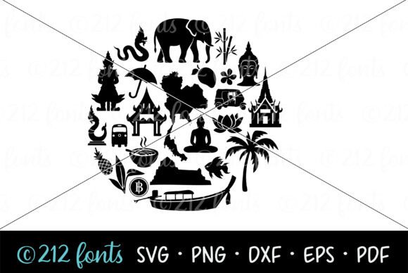 Download Thailand Thai Culture Circle Graphic SVG - Graphic Collection