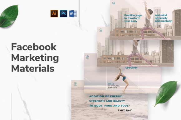 Download Yoga Instructor Facebook Templates - Template Collection