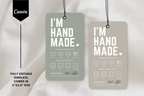 Download Editable Care Guide Hang Tag Template 2 - Template Collection