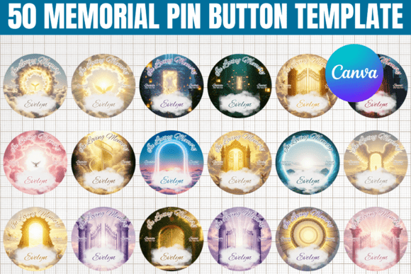Download 50 Memorial Pin Button Templates - Template Collection