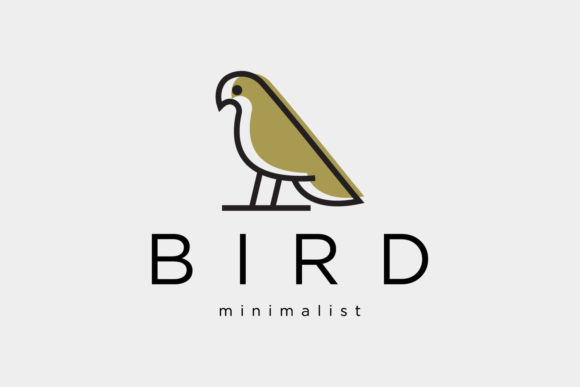 Download Bird Minimalist Logo Design Template - Template Collection