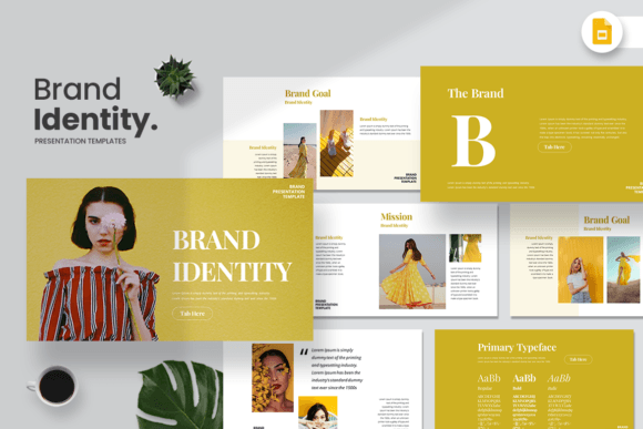 Download Brand Identity - Google Slides Template - Template Collection