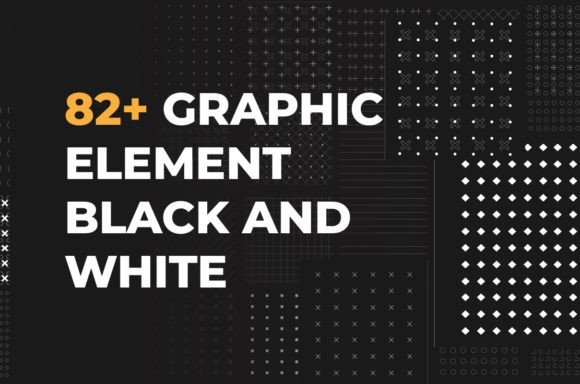 Download 82+ Graphic Element Black and White - Graphic Collection