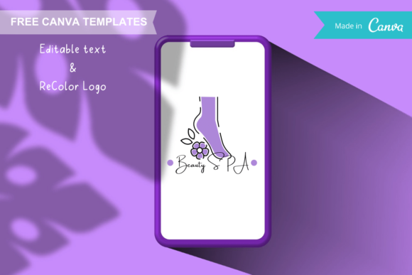 Download Canva Logo Templates - Foot Relaxing - Template Collection
