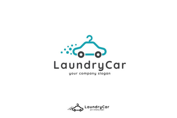 Download Laundry Logo Template Car Hanger Design - Template Collection
