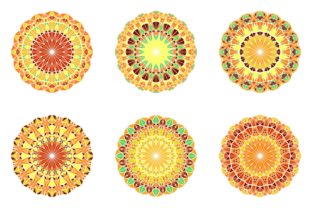Download 6 Mosaic Mandala Logo Templates - Template Collection